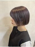 色落ち可愛いボブスタイル【TELAHAIR船橋】