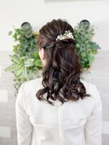ロカット サロン(Roquat Salon)&nbsp;ハーフミディアムアレンジ【ヘアセット/立川/立川南/浴衣】