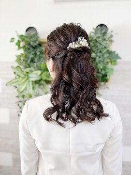 ロカット サロン(Roquat Salon) ハーフミディアムアレンジ【ヘアセット/立川/立川南/浴衣】