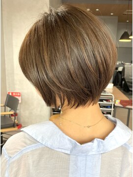 プルーヴ 秋葉原(prove) 30代40代大人女性/前髪なしショートボブ/ショートヘア/髪質改善