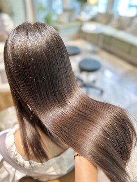 ロンド ロビン 栄(Lond robin) 【Lond Robin】清水美冴 ツヤ髪/ココアブラウン/髪質改善