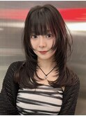 ワンホンヘア/韓国ヘア/前髪[レイヤーカット/渋谷]