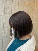 内巻きこっくりボブ