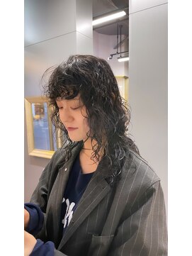 アンメイビー(UNMAYBE) 【UNMAYBE】ウルフパーマ【青森市/新町/青森駅】