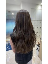 ブラウン(Brown)&nbsp;35歳からのオトナレイヤーカット★白髪ぼかしハイライトカラー