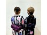 8月2日限定【指名不可】　浴衣着付け＋ヘアセット ￥7000