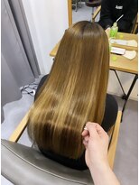 イニット 奈良新大宮(init.)&nbsp;艶感♪髪質改善モカブラウンミルクティーベージュレイヤーロング