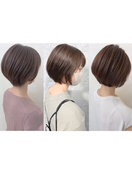 【富谷】暗く染めるだけじゃない、明るくオシャレな白髪染め☆白髪ぼかしハイライトも大人女性から人気◎