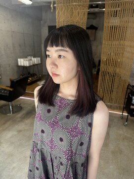 アイフィ(iFY) 【iFY 大川】インナーカラー×パープル