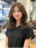イメチェン 外ハネボブ 美髪 ワイドバング ホワイトブロンド