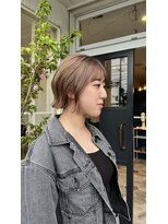 ラグ バイ シゲルカットクラブ 神田久志本店(lag)&nbsp;ベージュカラー