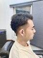 ヘアーサロンウフ(hair salon Oeuf)&nbsp;２ブロックでトップはパーマでふんわり