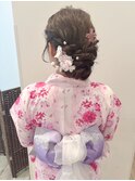 【着付け担当・姫野】花火大会/天神祭/浴衣着付け/ヘアセット
