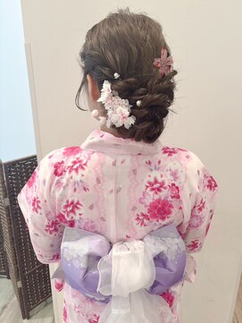 ケーツー あべのキューズモ－ル店(K-two) 【着付け担当・姫野】花火大会/天神祭/浴衣着付け/ヘアセット