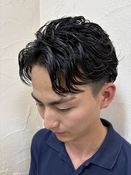 オドックスハナイ(oddx hanai) ツーブロック・フェザーパーマ