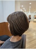 【立川 　ハイライト　ショートボブ　30代40代50代60代◎】