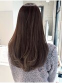 ハイライトバレイヤージュダブルカラーケアブリーチ20代30代