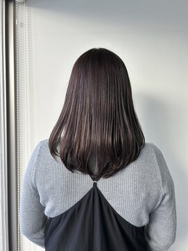 透明感アッシュ