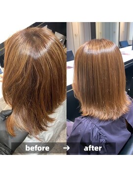 弱酸施縮毛矯正で本物を手に入れよう！