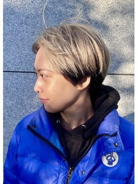 2ブリーチのミルクティーホワイト