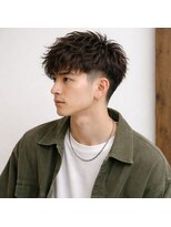 スープレックス ヘアーデザイン(SOUPREX HAIR DESIGN) メンズツーブロックニュアンスパーマ 20代 30代 40代 50代 60代