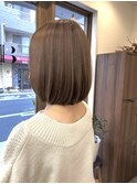 ワンホンレイヤー/ミルクティーブロンド/ダークブルー/稲毛