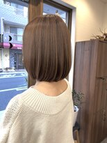 リベストバイジェービー 稲毛(li best. byjb) ワンホンレイヤー/ミルクティーブロンド/ダークブルー/稲毛