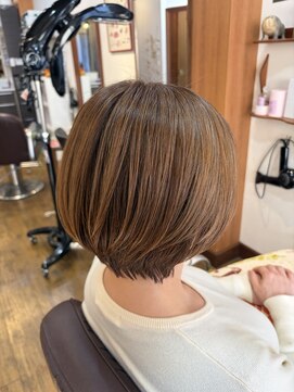 ヘアーメイク スロー(Hair make Slow) ショートボブ