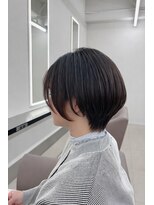 ブラウン(Brown) ショートボブ