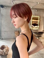 スクリーンギンザメゾン 銀座(SCREEN GINZA MAISON.) ミルクティーブロンド/ダークブルー/デジタルパーマ/銀座