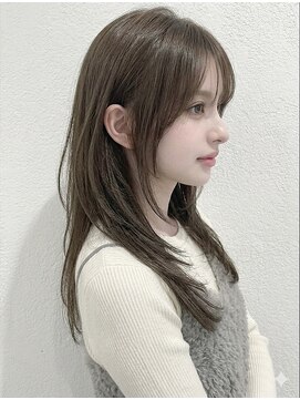 ルシエル(Le ciel) 韓国風レイヤーカット×髪質改善縮毛矯正or酸性ストレート