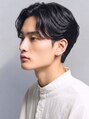 ヘアメイク アージュ 天神西通り店(HAIR MAKE age) 大人の色気と清潔感を両立した韓国風センターパートスタイル◎