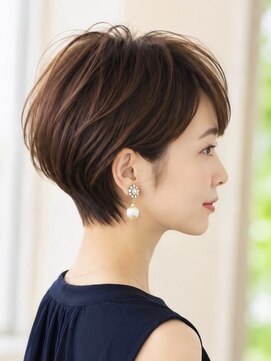 ロビー 青山(ROBBY) ショートヘア/分け目無し前髪/大人ショート/30代/40代/50代67