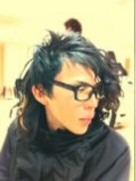 イロハ ヘアーズ ステーション(ILOHA HAIR'S STATION) アシメウルフ