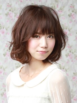 髪質改善と縮毛矯正の専門店 サンティエ(scintiller) ★艶髪ウェーブ ボブ★