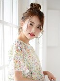 ＜3分アレンジ＞ふんわり愛されメッシーバンスタイル