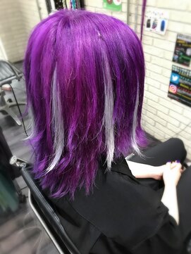 ミミック (mimic) purple×snow V系スタイル