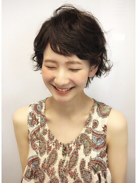 ヘアーアンドメイク グリーン(hair&make green) ゆるふわ外はねショート【東十条/王子/髪質改善/ヘッドスパ】