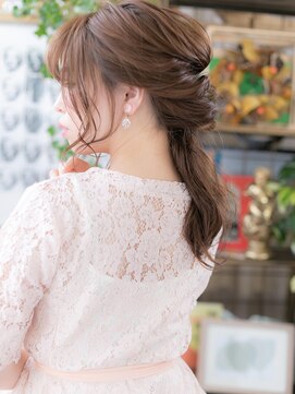 カバーヘア イヴ 戸頭店(COVER HAIR EVE) *EVE戸頭*おくれ毛が大人かわいい♪小顔ヘアアレンジb