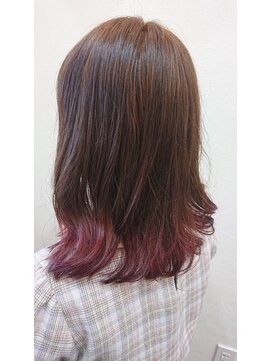 セットアップ 倉敷美和店(SET-UP) グラデーションカラーパーマヘア