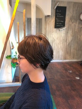リンネ ヘアサロン(linne hairsalon) ショートリバーススタイル