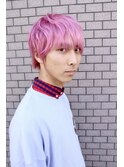 Lia&汐見悠佑 ピンクショートレイヤー