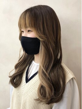 ユーフォリア 銀座(Euphoria) シールエクステで胸下ロングへ#10代20代インナーカラー