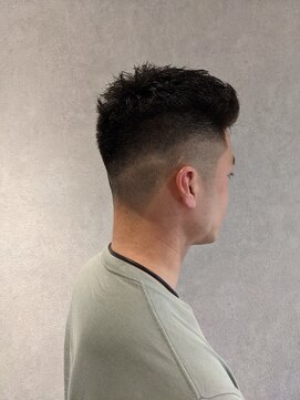 ウサギ 夏 フェードカット