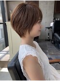 大人かわいい小顔ショートボブショートヘア30代40代50代表参道