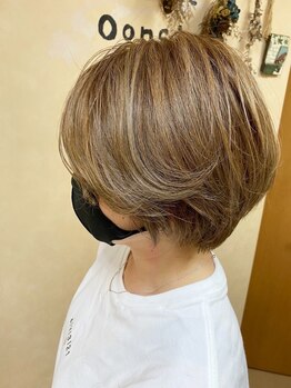 ヘアーメイク ウープス(hair make Oops!)の写真/【芯から艶やかな髪へ◇】上質志向な大人女性にもオススメ！低価格×ハイクオリティーな技術が好評◎