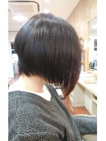 サロンド・ポニー 前下がりボブ