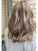 バレイヤージュ×シナモンベージュ/アッシュベージュ/錦糸町e