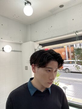 ウェルネス(Wellness) スパイラルパーマ韓国マッシュサイドパートルーキーパーマ3