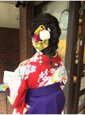 卒業式 ヘアセット